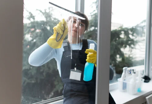 Nettoyage de vitres intérieures et extérieures à Saint-Bonnet-l'Enfantier